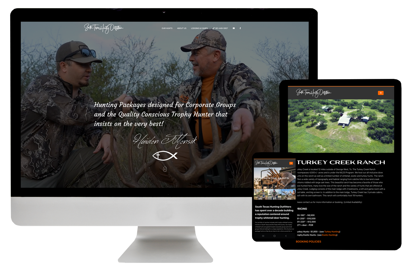 South Texas Hunting Outfitters Website
