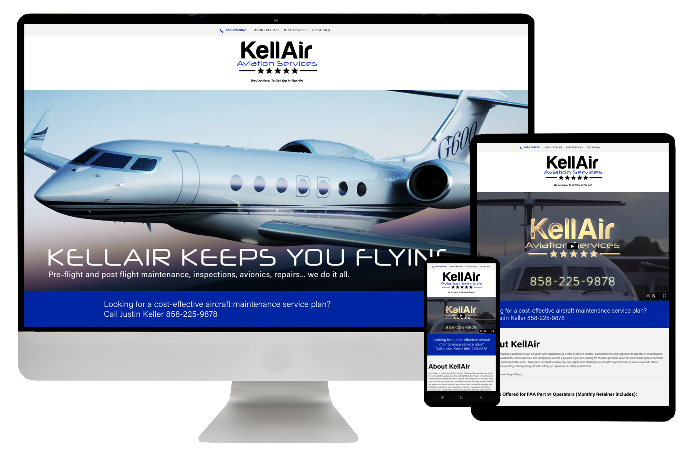 KellAir Aviation Website