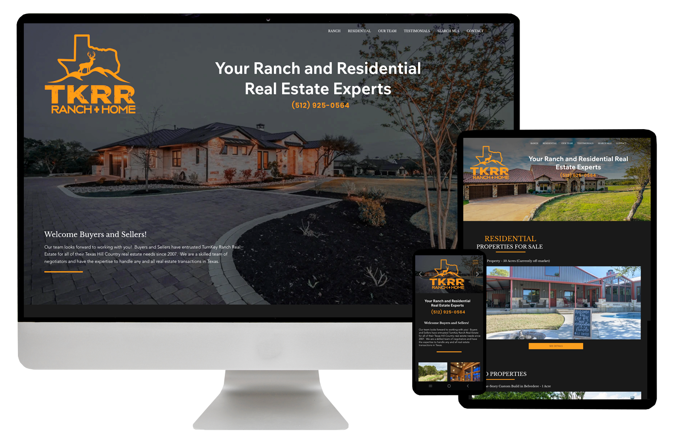 TurnKey Ranch Real Estate Website
